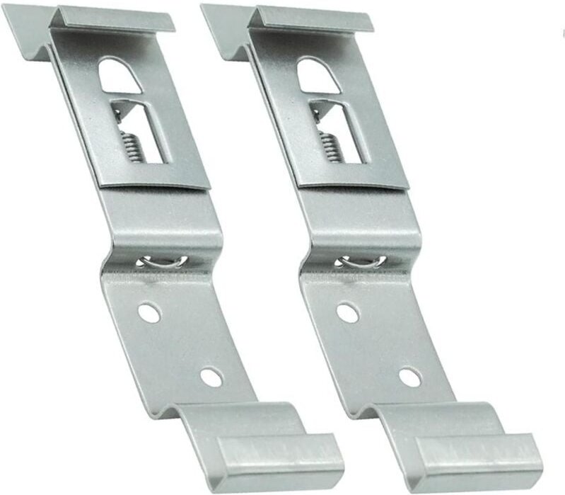 Thumbnail - 2er-Pack Kennzeichenhalter 120x25 mm Universal KFZ-Kennzeichenhalter aus Edelstahl Auto-, Anhänger- und LKW-Kennzeichen