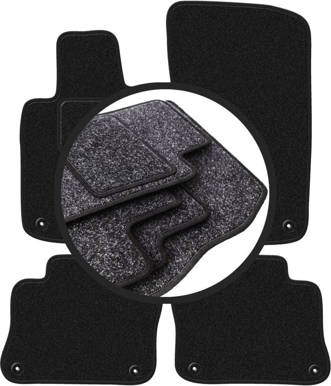 ANTHRA Autofußmatten für: Porsche Panamera Fastback (2009-2016)