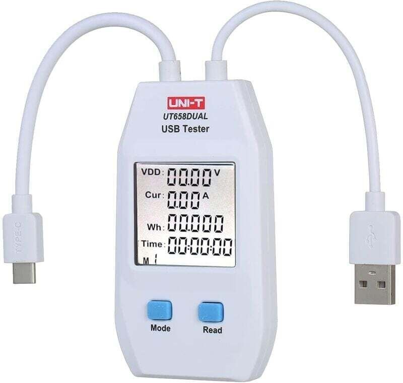 Thumbnail - KZQ - kompatibel) USB-Leistungstester, LCD-USB-Tester, Detektor, Voltmeter, Amperemeter, digitaler Leistungskapazitätste...