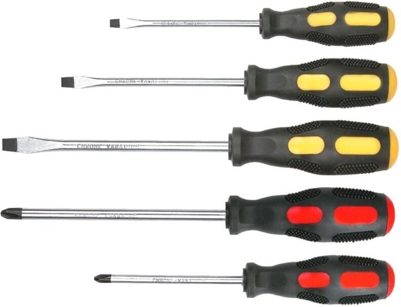 Thumbnail - Top Tools - Schraubendreher, 5er-Set - CrV, magnetisch