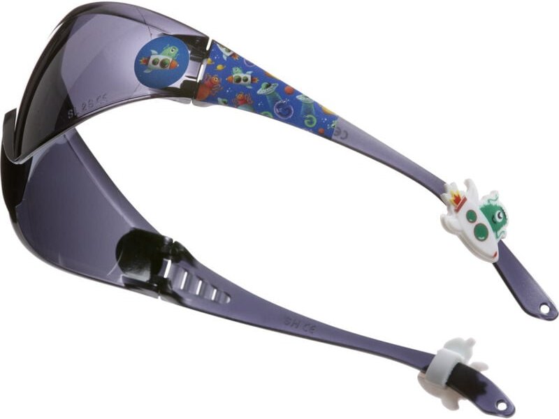 Gebol Schutzbrille Little Helpers Weltall blau getönt Schutzbrille