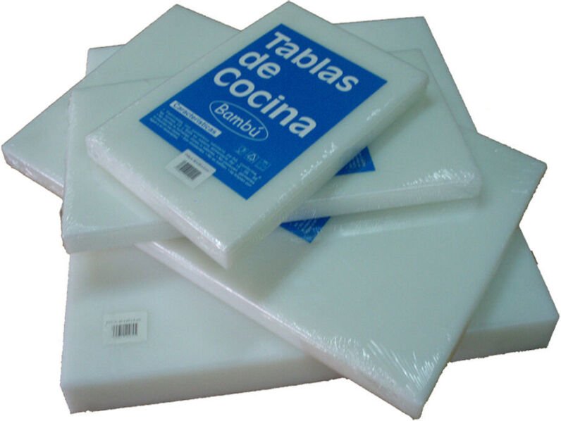 Mibricotienda - Schneidebrett aus Polyethylen 50x30x2 cm