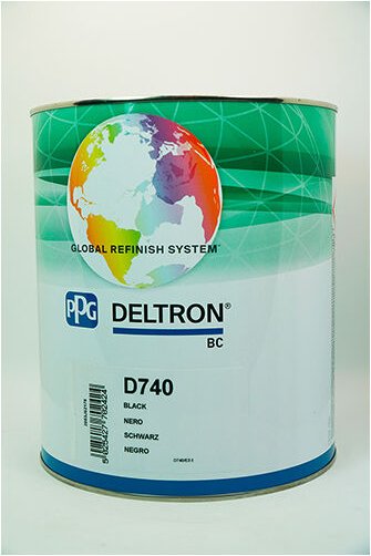 Ppg Deltron D740 3.5 Liter Schwarz