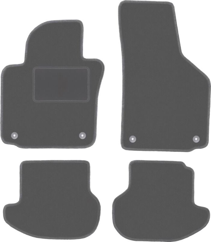 Graphit-Fußmatten für: Volkswagen Eos Cabrio (2005-2015)