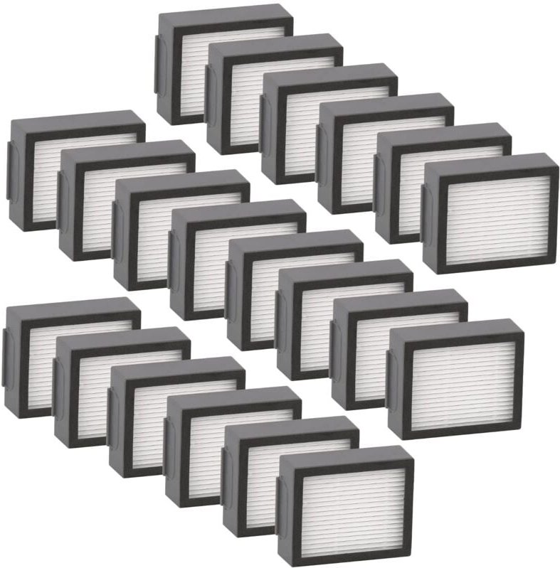 20 Stück) Ersatz-HEPA-Filter kompatibel mit iRobot Roomba i7 i7+ J7 j7+ Plus i3 i3+ i2 i2+ i1 i1+ i4 i6 i6+ i8 i8+ E5 E6...