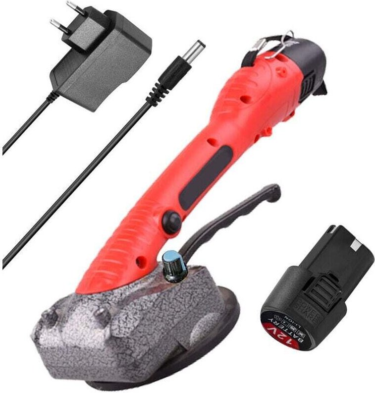 10-150 Hz Fliesenlegermaschine, Wandfliesen, Fliesenverlegung, Vibrationswerkzeug mit Saugnapf 100 x 100 mm, Rot, EU-Ste...