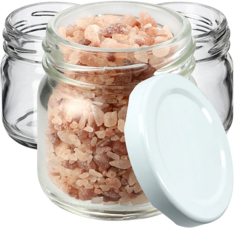 KADAX Weckgläser 40 ml, mini Einmachglas, Gewürzgläser mit Schraubdeckel, Sturzglas, Probiergläser,