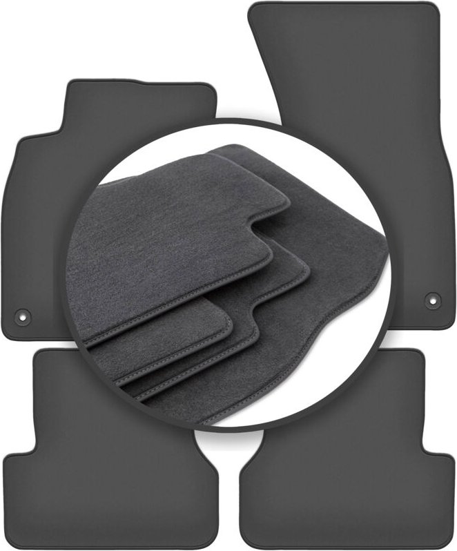 Premium Autoteppiche für: Audi A6 C7 Limousine, Kombi, Avant (2011-2017)