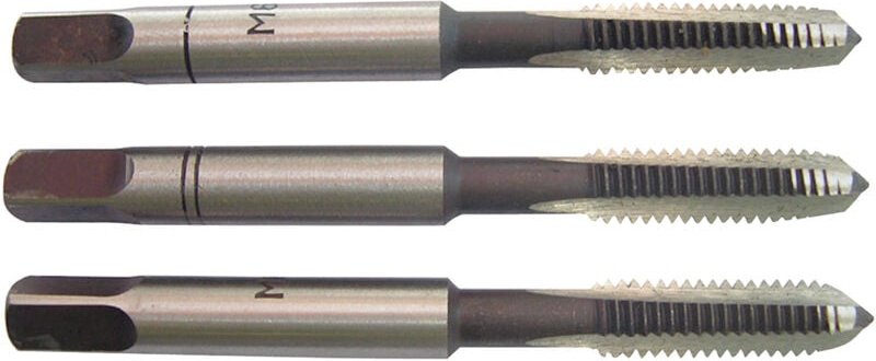 Satz mit 3 Metallhähnen, Durchmesser 8 mm Tivoly Tivoly