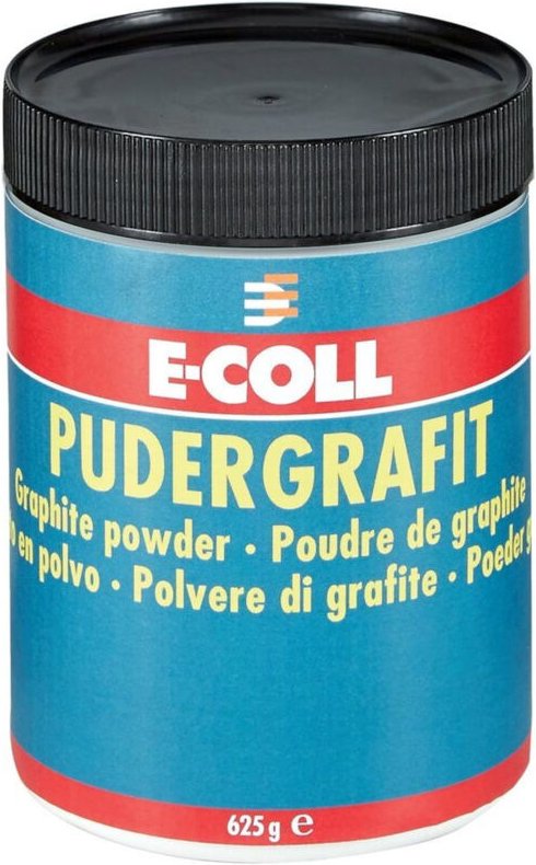 Pudergrafit schwarz 625g Dose - E-coll