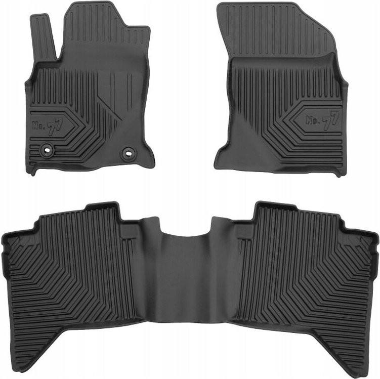 Toyota Hilux 8 Gummimatten ab 2015 - KORYTKA 77