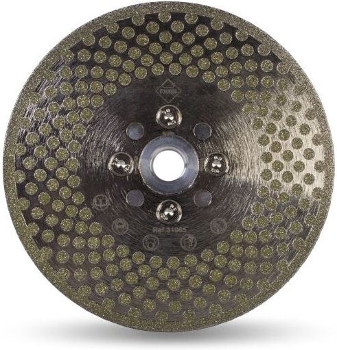 Rubi - Diamantscheibe ecd 125 mm 2 in 1 Super Pro Schneiden und Schleifen 2 Seiten M14 - 31965