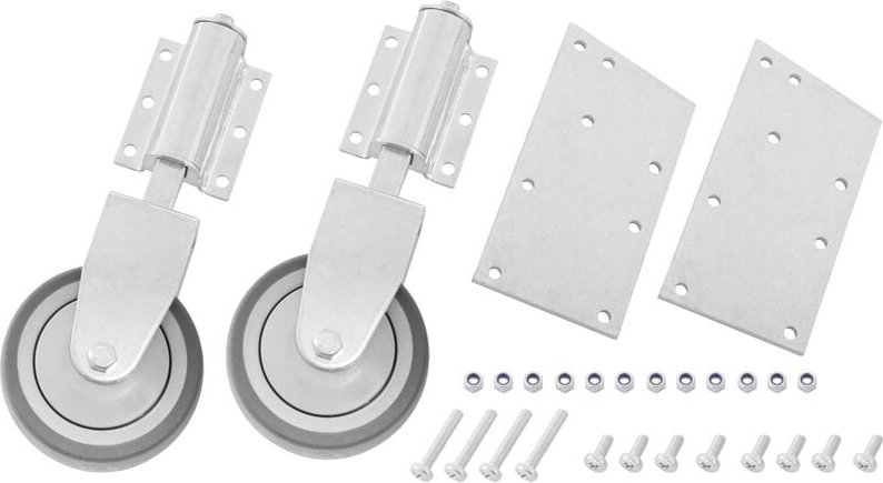 Hymer Federrollenset selbsttätig blockierend für Stufenstehleiter und Plattformleiter starr am Stützteil