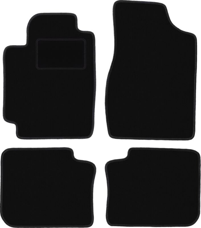 Schwarze Veloursmatten für: Toyota Camry VI Limousine (2001-2006)