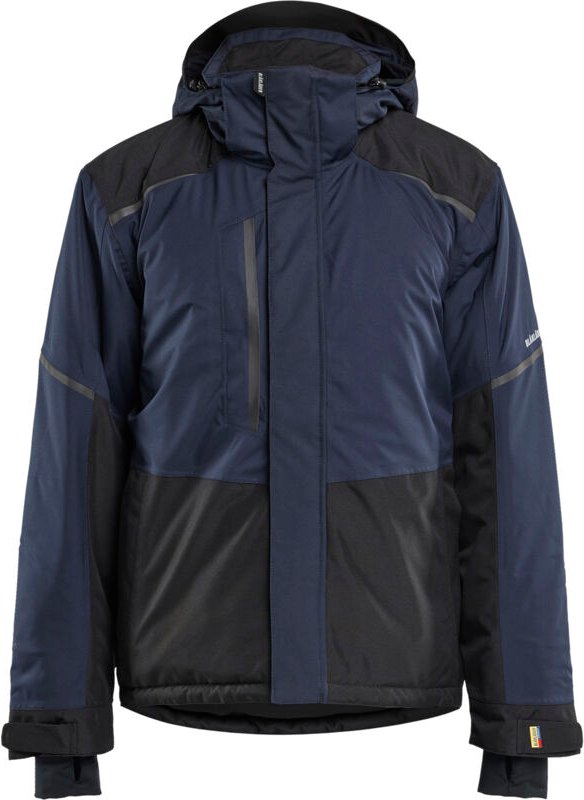 Arbeitsjacke Winter Stretch 2D 4881 - Dunkelblau/Schwarz 4XL