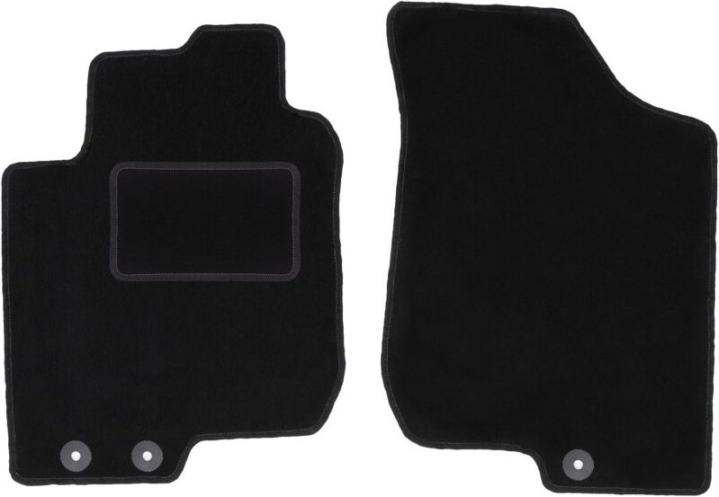 Vordere Matten schwarz für: Kia Cee`d I Fließheck, SW, Kombi, Coupé (2006-2012)