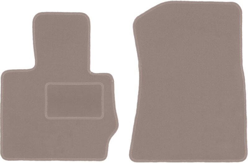 Beige Vordermatten für: BMW X4 F26 SUV (2014-2018)