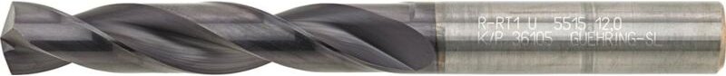 Spiralbohrer SL WN VHM FIRE Schaft 6537-HA 5xD 7,30mm GÜHRING