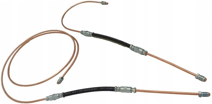 Starre flexible Bremsleitungen des Heckträgers des Renault Megane 2 Kombi