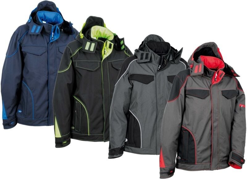 Tecka Softshell-Arbeitsjacke - 64 (eu) - Anthrazit - Cofra