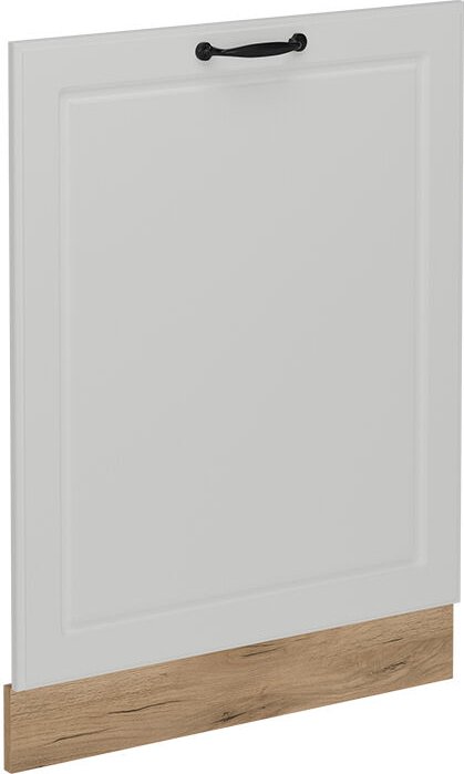 Vicco - Geschirrspülblende R-Line, Weiß Landhaus, 60 cm ohne Arbeitsplatte