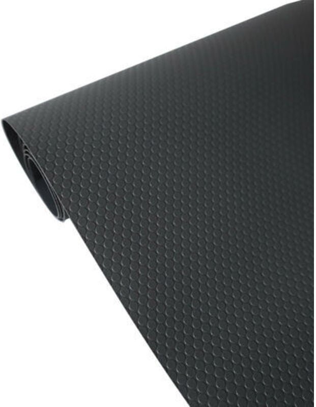 Tigrezy - Schubladenmatte 45x300cm, schwarz, Küchenschubladenschutz EVA-Kunststoff Möbelschutz