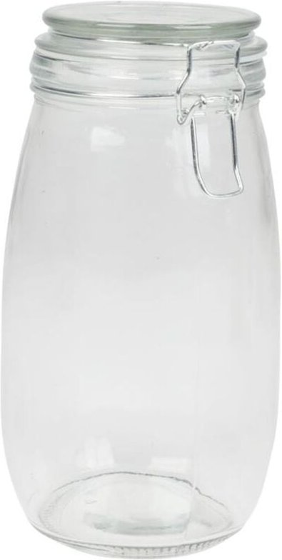 Drahtbügelgläser 6er-Set 1,4L Einmachgläser Einweckglas Vorratsglas Sturzglas