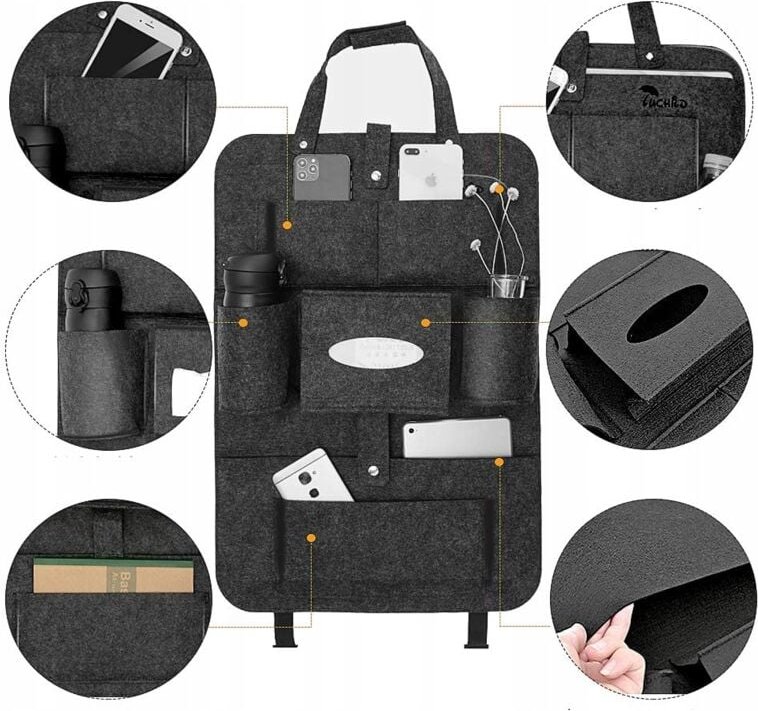 Organisator Für Einen Autositz Aus Filz