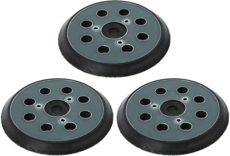 Trade-Shop Schleifteller / Stützteller / Haftteller Klett-Ausführung für Makita BO5040 BO5041/K MT922 MT924 M9202B BBO18...