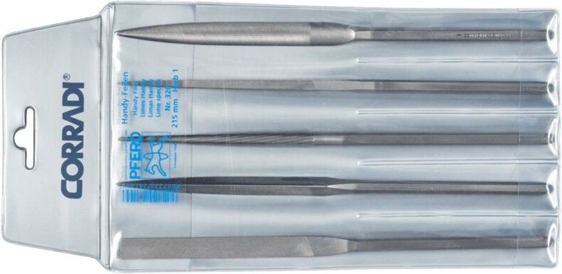 19503203 corradi Handy-Feilen-Set Schweizer Hieb 1 Länge 215 mm 1 St. - Pferd