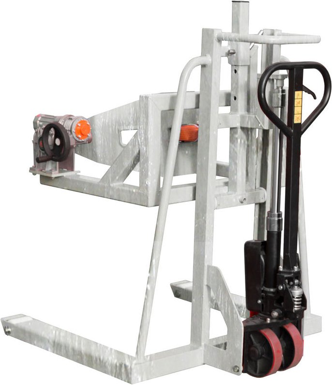 Bauer Fassheberoller FHR 600 F, feuerverzinkt