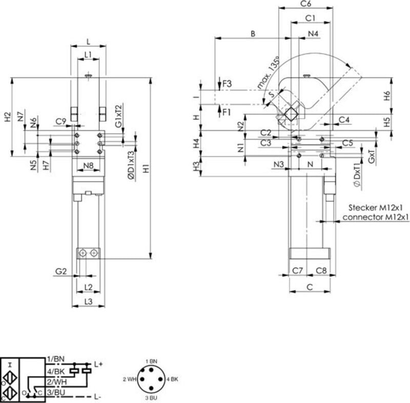 Spanneisen DIN6314Z 11x125mm AMF