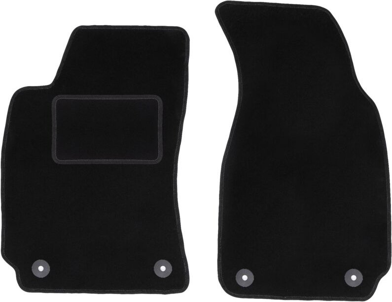 Vordere Matten schwarz für: Skoda Superb I Limousine (2001-2008)