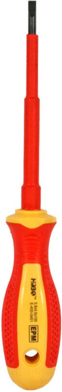 Isolierter Flachschraubendreher 1000 V 0,5 x 3,0 x 75 mm – E-400-0400