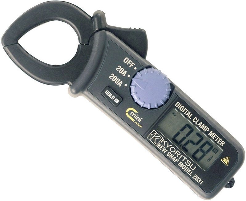 Kyoritsu KEW-2031 Stromzange digital CAT III 300 V Anzeige (Counts): 2000