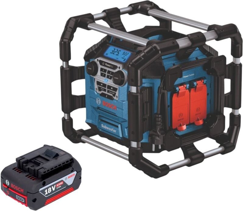 Bosch GPB 18V-5 C Professional Akku Radio 18 V Bluetooth + 1x Akku 4,0 Ah - ohne Ladegerät