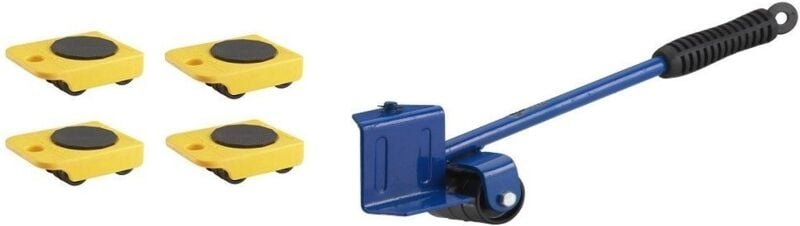 Dörner+helmer - Transporthelfer Möbelheber inkl. 4 Möbelrollern Rollbretter & Lenkrollen