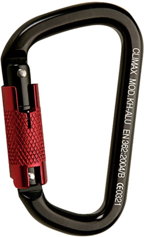 Profi Alu. Kletterkarabiner 22 kN