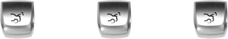 Tlily - 3X Auto Heckklappen Schalter Steuerung Knopf Kofferraum Reparatur Knopf Abdeckung für c e W205 W253 W213 W222(St...