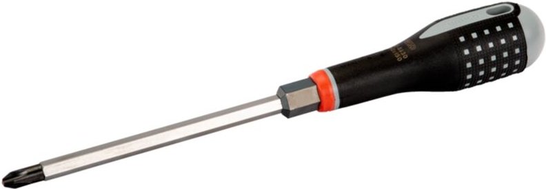 Ergo Schraubendreher für Phillips-Schrauben mit Ansatz und Gummigriff PH3 x 150 mm - Bahco