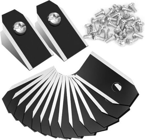 30x Carbon Ersatzmesser für alle Husqvarna Automower/Gardena/Yardforce - Mährobotermesser für Husqvarna 305, 308, 310, 3...