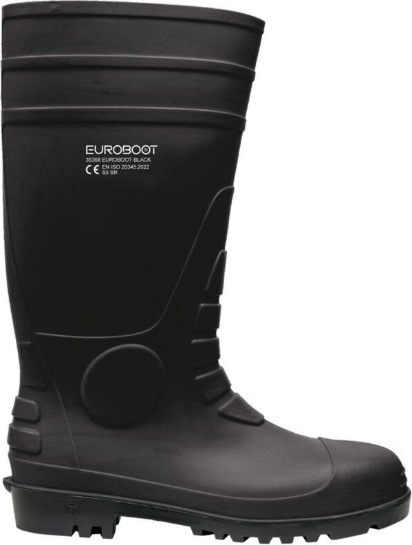 Euroboot Sicherheits-Gummistiefel 35368 S5 sr Gr. 44 schwarz - Feldtmann