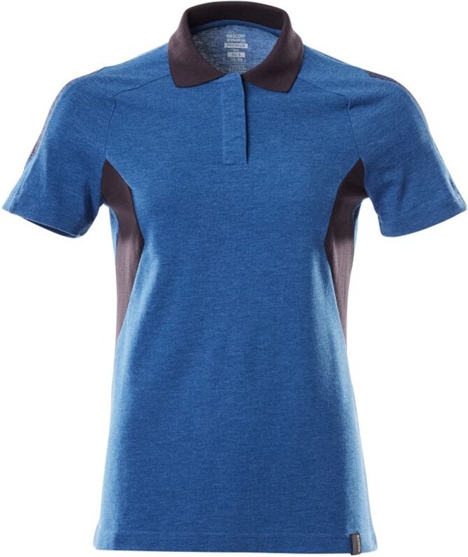 Accelerate Damen Poloshirt 18393-961 Gr. xl azurblau/schwarzblau - Mascot