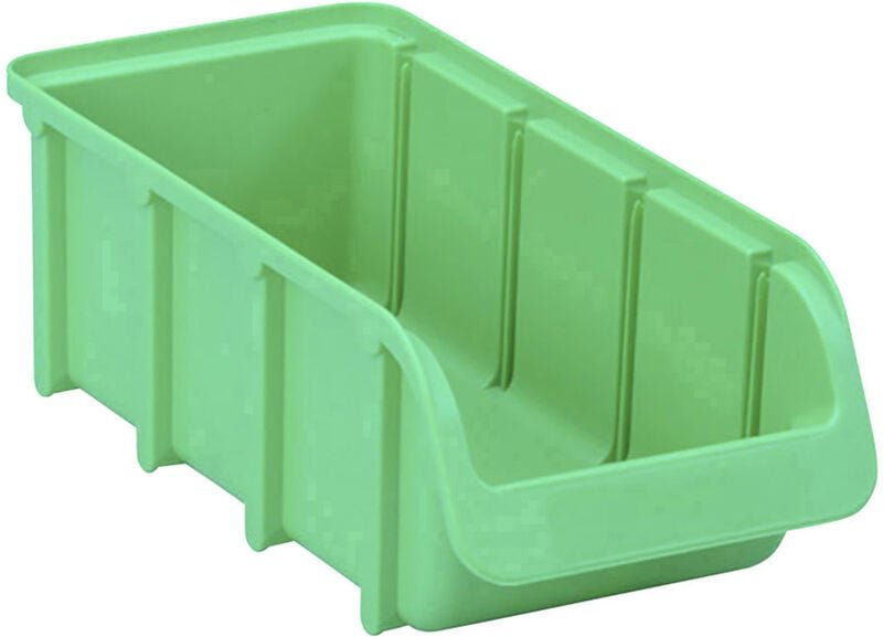 Hünersdorff 682400 Sichtlagerkasten (b x h x t) 215 x 100 x 75 mm Grün 1 St.
