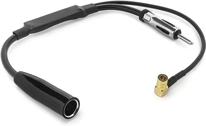 Autoantennenadapter auf Din-Anschluss, DAB-Antennensplitter SMB-Adapter DIN-Adapter, Antennensplitter DIN-Stecker Autora...