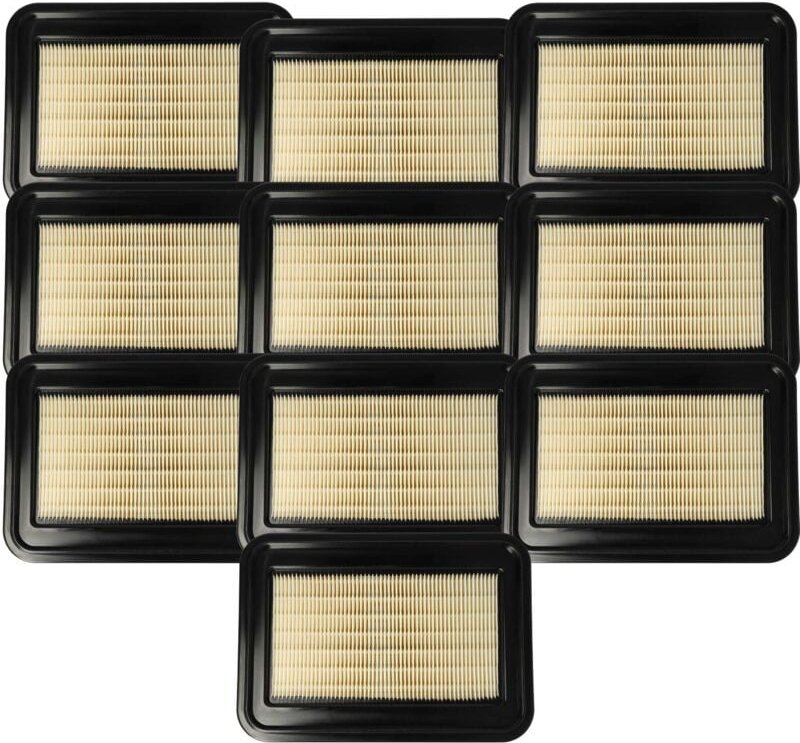 10x Flachfaltenfilter kompatibel mit Mirka 1242 m afc, 1230 m afc Staubsauger - Filterelement - Vhbw