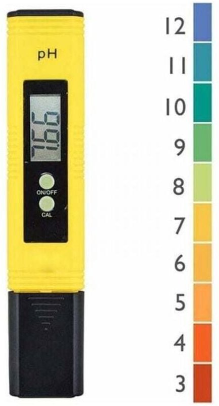 Tester di pH professionale, funzione di calibrazione automatica e intervallo di misurazione 0,00-14,00 per acquario port...