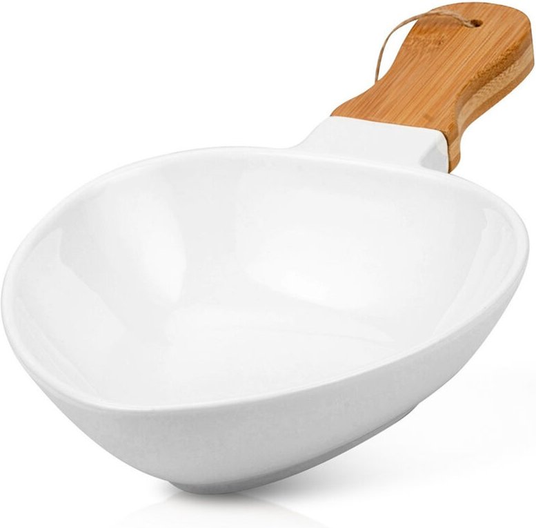 TERRESTRIAL Porzellan-Servierplatte 33x19,5 cm