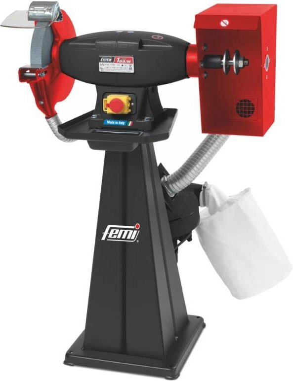 Kombinierte Schleif- und Poliermaschine Femi 199 evo - 1500 w Drehstrom - ø 250x35x25 mm - Ohne Schleifscheibe und Bürst...