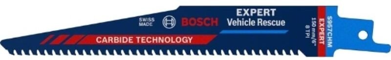 Accessories 2608900378 expert 'Vehicle Rescue' s 957 chm Säbelsägeblatt, 1 Stück Sägeblatt-Län - Bosch